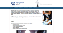 Desktop Screenshot of managementactivo.com